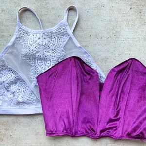Victoria’s Secret Bralette + Bustier Bundle - Small